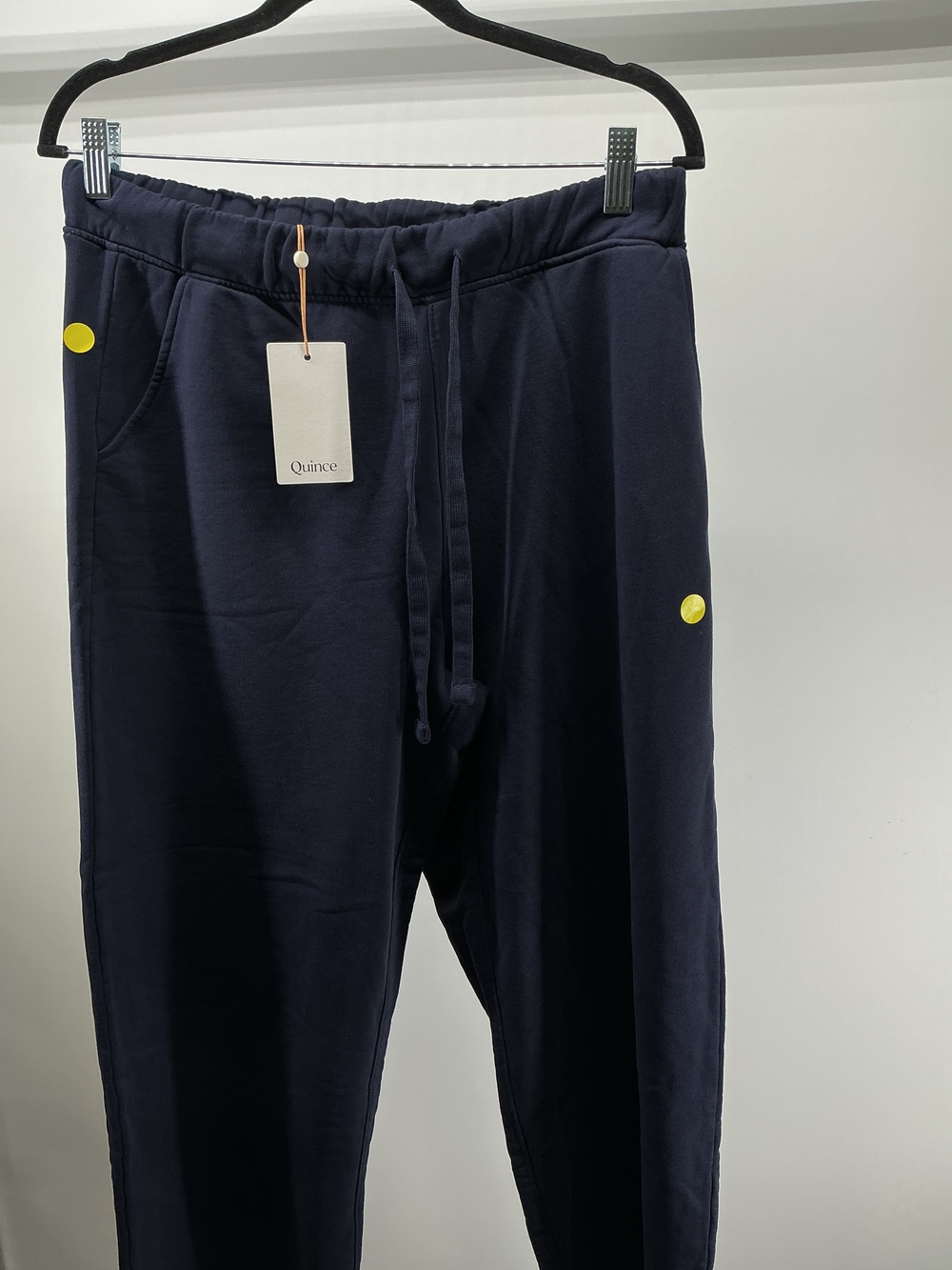 Organic French Terry Cropped Wide Leg Pants